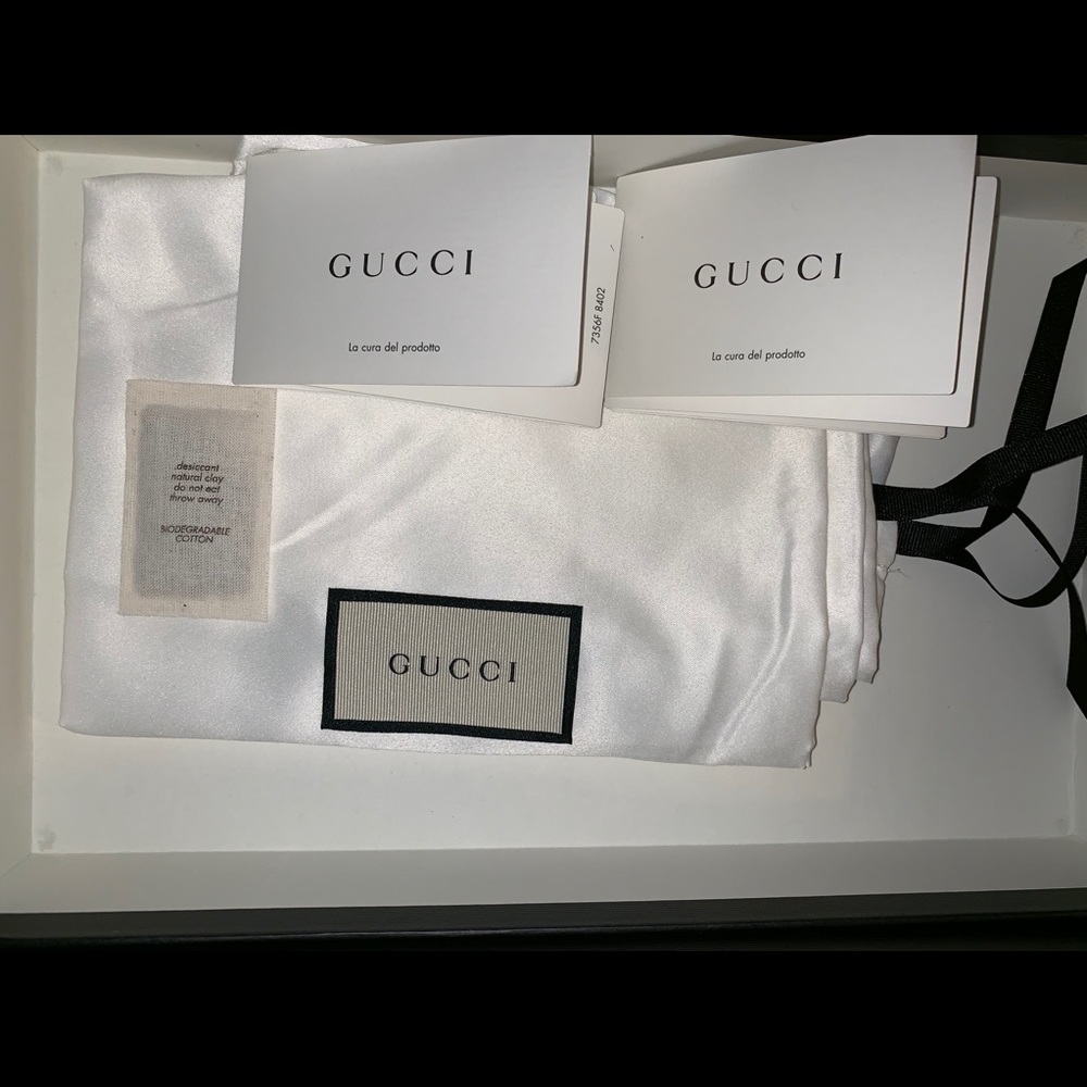 Gucci Ace guccy logo snake-trimmed sneakers - Picture 6 of 8